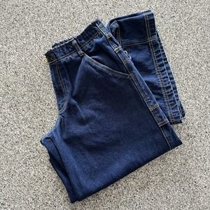 Vtg Breakdown Jeans Womens 5 Mens 28x30 Baggy‎ Rave Wear Y2K Jnco Style Cargo
